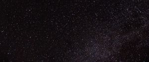 Preview wallpaper starry sky, stars, night, glitter, dark
