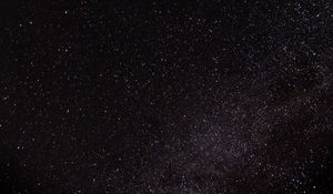 Preview wallpaper starry sky, stars, night, glitter, dark