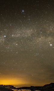 Preview wallpaper starry sky, stars, night, milky way