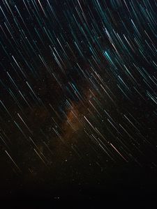 Preview wallpaper starry sky, stars, night, shine, glitter