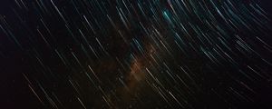 Preview wallpaper starry sky, stars, night, shine, glitter