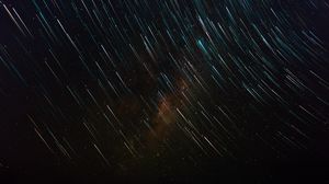 Preview wallpaper starry sky, stars, night, shine, glitter