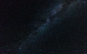 Preview wallpaper starry sky, stars, night, galaxy