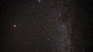 Preview wallpaper starry sky, stars, night, space, dark