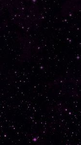 Preview wallpaper starry sky, stars, shine, lilac, black