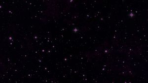 Preview wallpaper starry sky, stars, shine, lilac, black