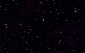 Preview wallpaper starry sky, stars, shine, lilac, black