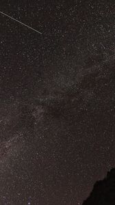 Preview wallpaper starry sky, stars, sky, night, dark