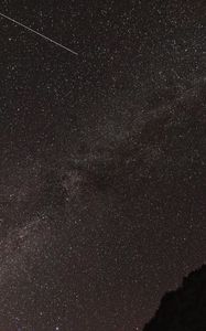 Preview wallpaper starry sky, stars, sky, night, dark