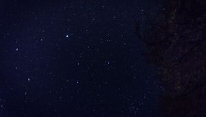 Preview wallpaper starry sky, stars, space