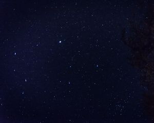 Preview wallpaper starry sky, stars, space