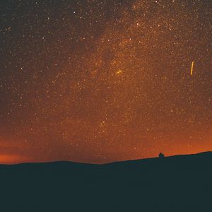 Preview wallpaper starry sky, stars, space, galaxy