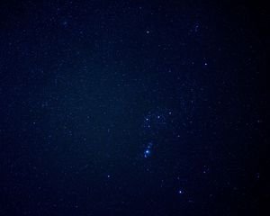 Preview wallpaper starry sky, stars, space, glitter