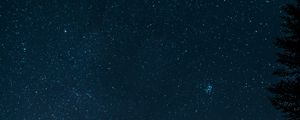 Preview wallpaper starry sky, stars, space, glitter