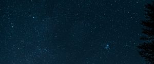 Preview wallpaper starry sky, stars, space, glitter