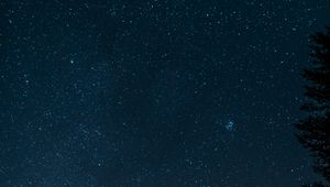 Preview wallpaper starry sky, stars, space, glitter