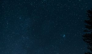 Preview wallpaper starry sky, stars, space, glitter