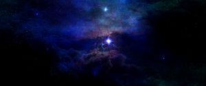 Preview wallpaper starry sky, stars, space, universe, galaxy
