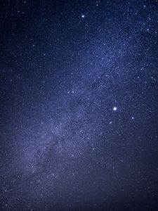 Preview wallpaper starry sky, stars, space, shine, lilac