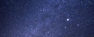 Preview wallpaper starry sky, stars, space, shine, lilac