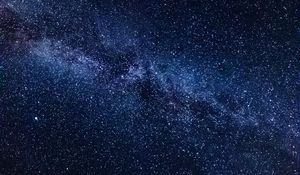 Preview wallpaper starry sky, stars, space, universe