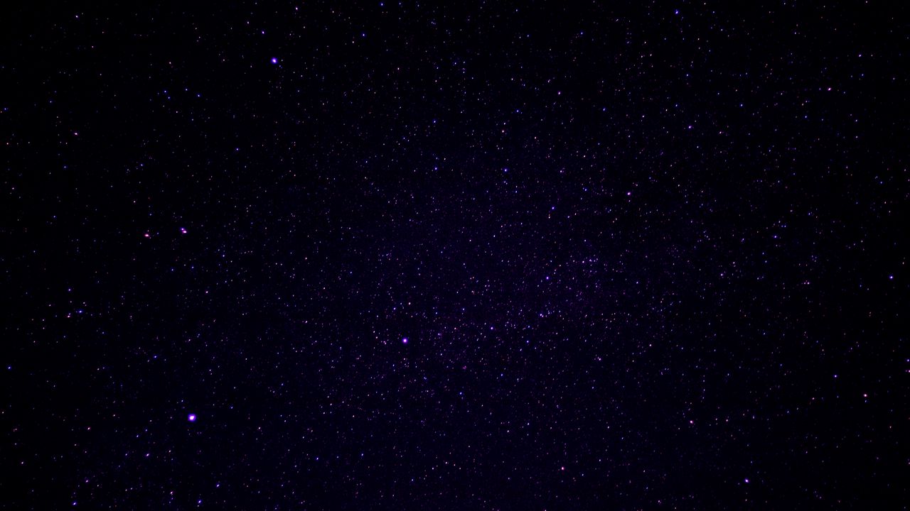 Wallpaper starry sky, stars, universe, violet