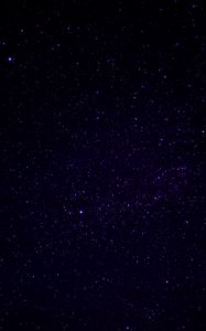 Preview wallpaper starry sky, stars, universe, violet