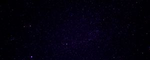 Preview wallpaper starry sky, stars, universe, violet