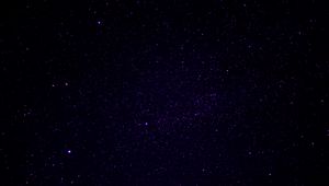 Preview wallpaper starry sky, stars, universe, violet