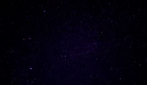 Preview wallpaper starry sky, stars, universe, violet