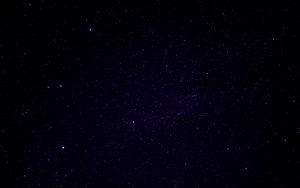 Preview wallpaper starry sky, stars, universe, violet