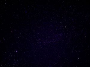 Preview wallpaper starry sky, stars, universe, violet