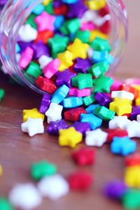 Preview wallpaper stars, candy, colorful, sweets