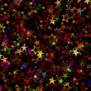 Preview wallpaper stars, colorful, art, abstract