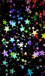 Preview wallpaper stars, colorful, shiny, bright