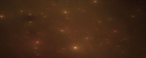 Preview wallpaper stars, dots, glow, abstraction, brown