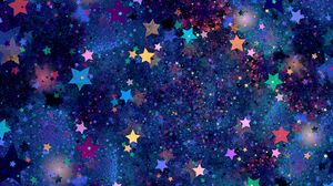 Night Sky Stars Wallpaper for Walls  Black Star Night
