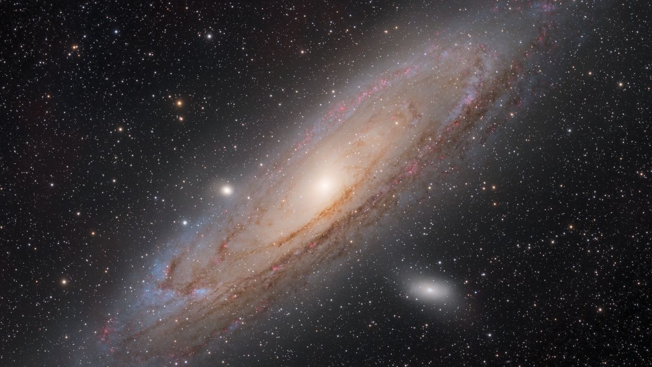 Wallpaper stars, galaxy, nebula, bright, space