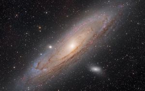 Preview wallpaper stars, galaxy, nebula, bright, space