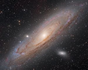 Preview wallpaper stars, galaxy, nebula, bright, space