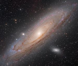 Preview wallpaper stars, galaxy, nebula, bright, space