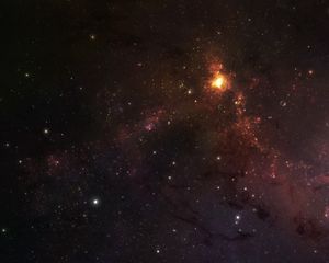 Preview wallpaper stars, galaxy, planets