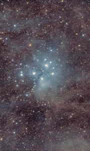Preview wallpaper stars, glitter, glow, space, dark