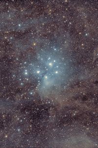 Preview wallpaper stars, glitter, glow, space, dark