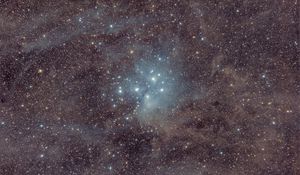Preview wallpaper stars, glitter, glow, space, dark