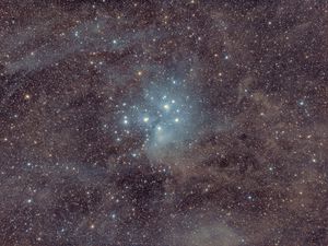Preview wallpaper stars, glitter, glow, space, dark