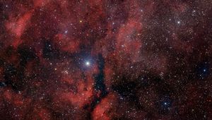 Preview wallpaper stars, glitter, nebula, clouds, space, dark