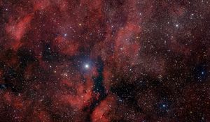 Preview wallpaper stars, glitter, nebula, clouds, space, dark