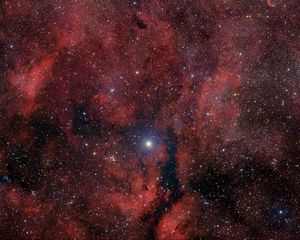 Preview wallpaper stars, glitter, nebula, clouds, space, dark