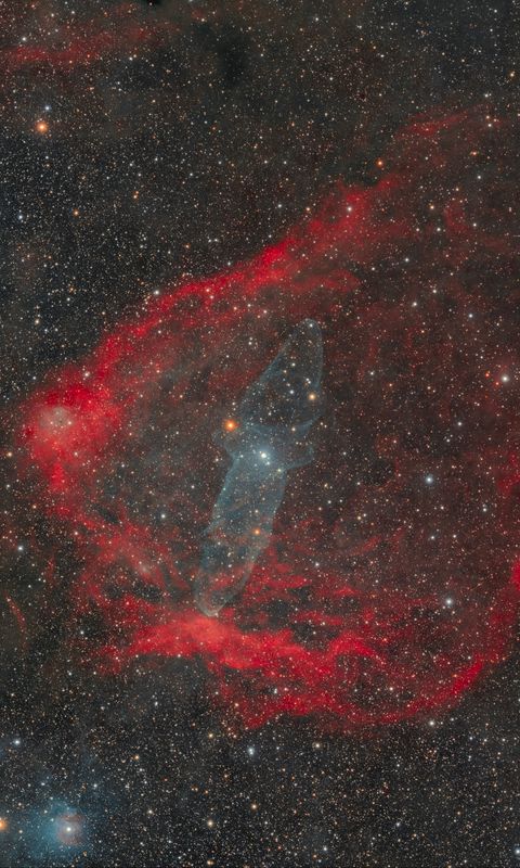 480x800 Wallpaper stars, glitter, nebulae, space, dark